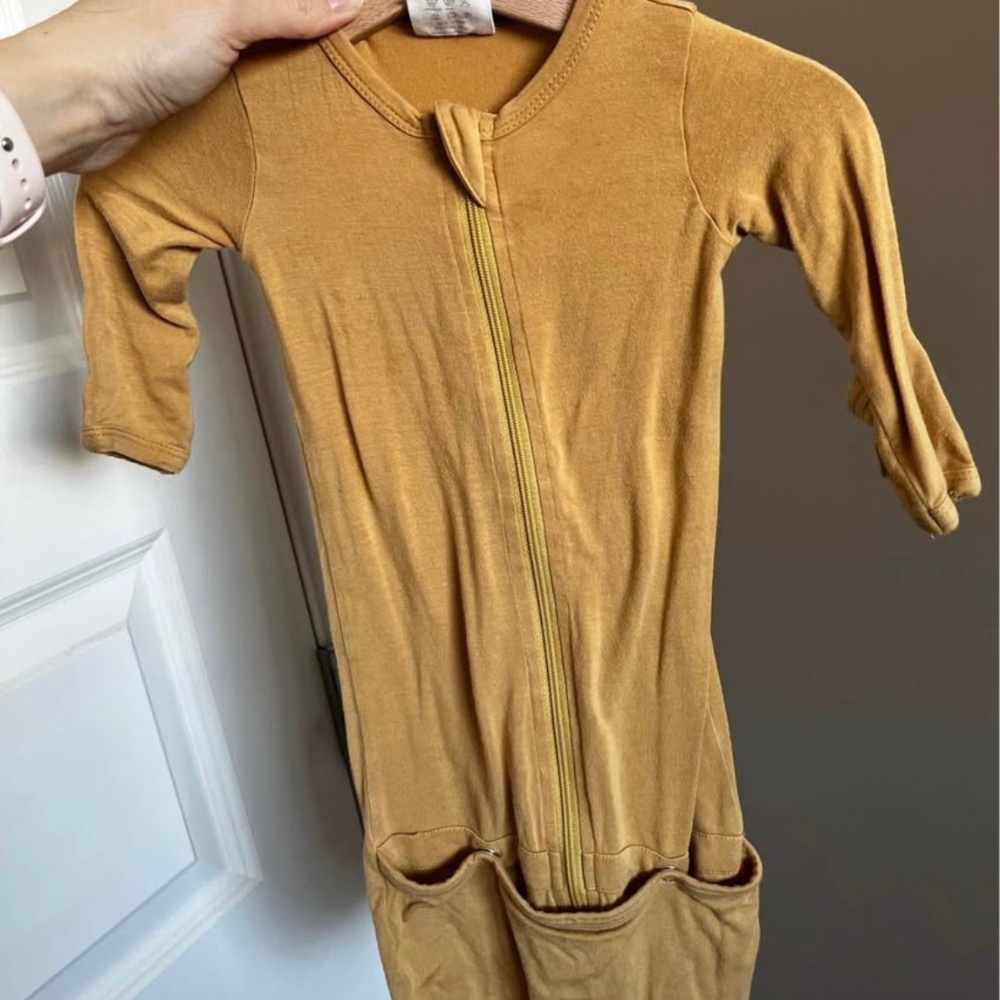 Golden yellow bundler sleep sack